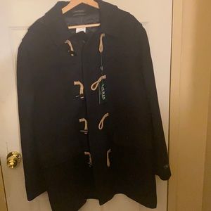 Nice navy coat xl navy blue